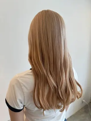 ロング 💖ASUKA 💜/透明感カラーのヘアスタイル