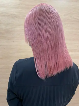 セミロング カラー 高尾亮輔/ AVANCE難波店のヘアスタイル