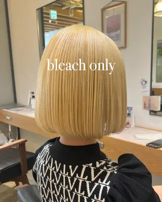 ショート カラー Kana 🍋 ハイトーン【高円寺】のヘアスタイル