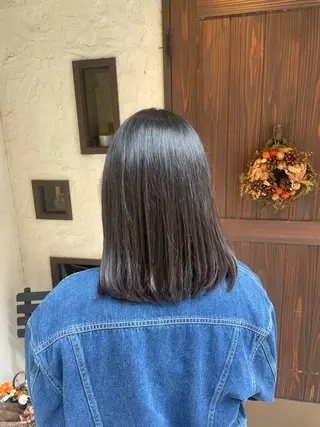 ミディアム 大庭 萌瑚のヘアスタイル