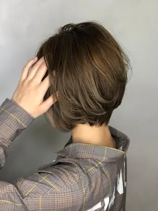 ショート ヘアアレンジ AUBE HAIRazul吉祥寺所属・綺麗な髪質にしたい方 限定🌈清水 祥のヘアスタイル