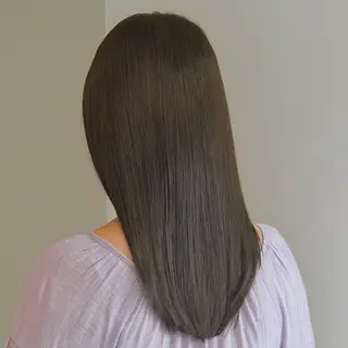 ミディアム 髪質改善/艶カラー 🤍mizueのヘアスタイル