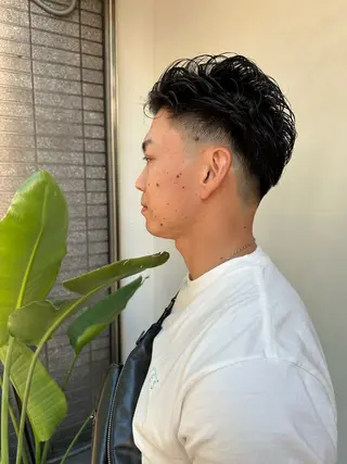 ショート パーマ メンズ QUENCH hair design所属・Kinoshita Akieのヘアスタイル