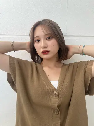 ミディアム 全レングスカット 特化🫧新井啓吾のヘアスタイル