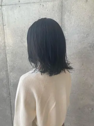 ミディアム 💎ボブ/似合わせの 達人/縮毛矯正/畔上のヘアスタイル