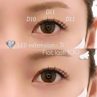 マツエク・マツパ LuXiel Eyelash 薬院店所属・LuXiel Ricoのマツエク・マツパデザイン