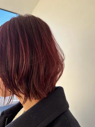 カラー 松本 茜のヘアスタイル