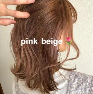 セミロング カラー 🌈本物の髪質改善 森田涼平のヘアスタイル