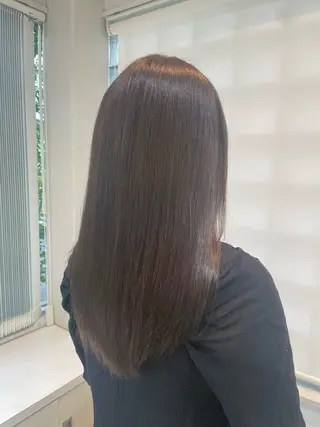 ロング 佐々木 麻衣のヘアスタイル
