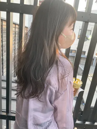 ロング Emitas.宮街道店所属・森崎 士/似合わせカラーのヘアスタイル