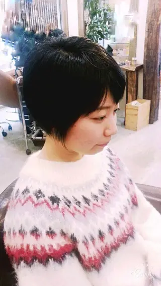ショート Replica上大岡店所属・藤本正幸 /ショートボブのヘアスタイル