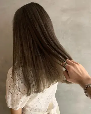 ロング カラー 五十嵐 雄毅のヘアスタイル