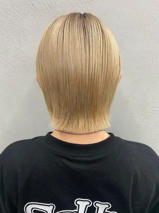 ショート masa/ボブ特化/ ぷつっとボブのヘアスタイル