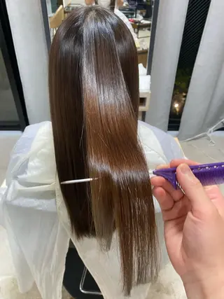 ロング 🪞表参道パーマ Nikachi🪞のヘアスタイル