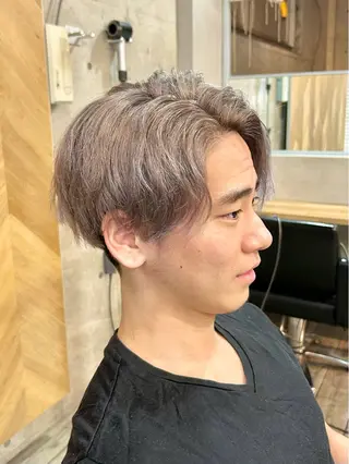 ミディアム カラー メンズ aivee所属・【メンズ特化】 🧊Sunao🧊のヘアスタイル