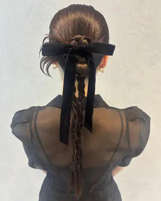 ロング ヘアアレンジ 🎀asumi/大宮 /ブリーチモデル🎀のヘアスタイル