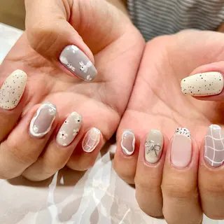 ネイル AO所属・ayame 🌙AO府中のネイルデザイン