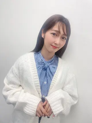 ロング カラー little PORTO元町所属・AYUNA 🤍✨のヘアスタイル