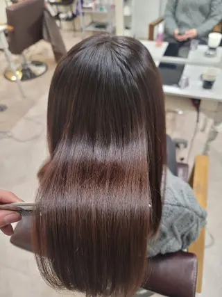セミロング カラー Endearing所属・❇️安達 優心❇️ 髪質改善/艶髪特化のヘアスタイル