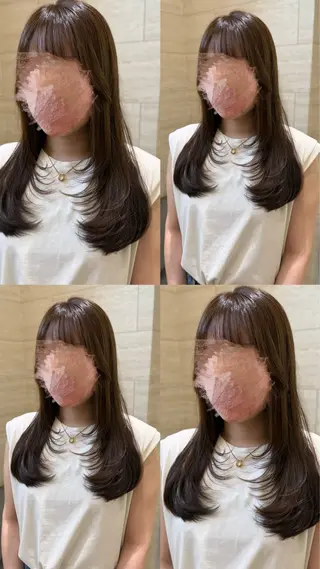 ロング Zina 熊本店 Juranのヘアスタイル