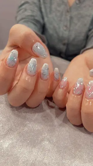ネイル wooone所属・鶴橋wooone nail.rieのネイルデザイン