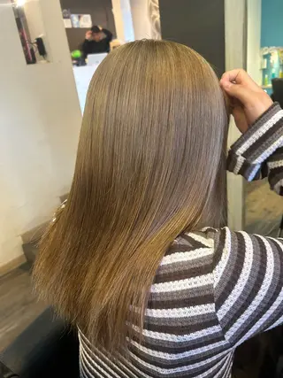 ロング カラー 💜いわた みはる💜のヘアスタイル