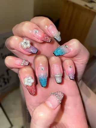 ネイル ネイリスト ❄️ユキ(店長)❄️のネイルデザイン