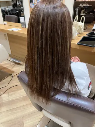 セミロング カラー カットモデル募集/ 宮内のヘアスタイル