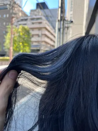 ミディアム カラー La fith hair share野田阪神所属・タイガ/ｽﾀｲﾘｽﾄ /野田/福島/透明感のヘアスタイル