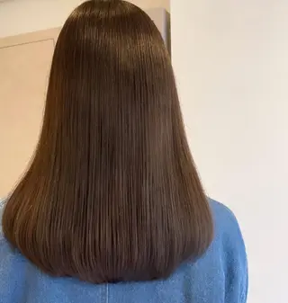 ミディアム カラー aya kaのヘアスタイル