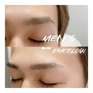 メンズ アイブロウ Be me♥ 亀貝景子のマツエク・マツパデザイン