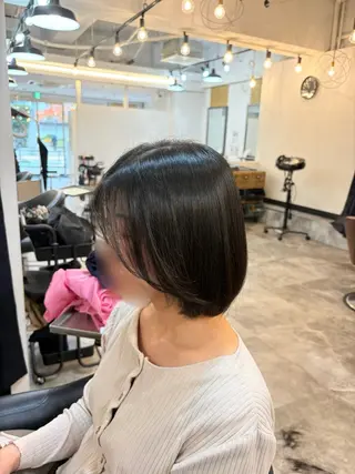 ショート カットモデル 無料🌼岩山のヘアスタイル