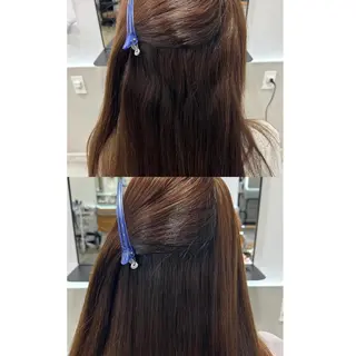 ロング パーマ 縮毛矯正/ネイル 🌻ひまわり🌻のヘアスタイル