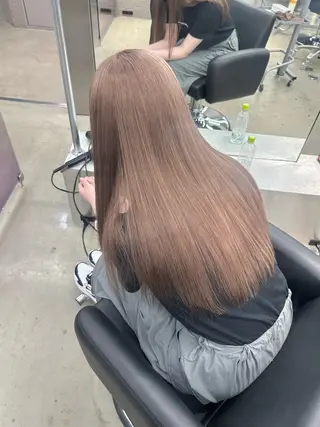 ロング カラー ✅ケアブリーチ✅ トヨオカ ノブヒデのヘアスタイル