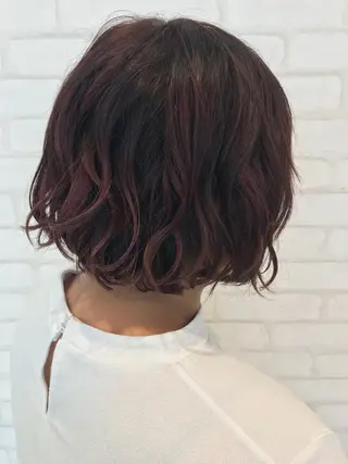 ショート カラー 中川 拓弥のヘアスタイル