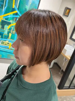 ショート COMMUOVERE瓢箪山店所属・瓦井 慧のヘアスタイル