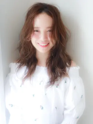 ミディアム カラー 山下 直人のヘアスタイル