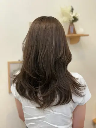 セミロング 🍀市村 怜南のヘアスタイル
