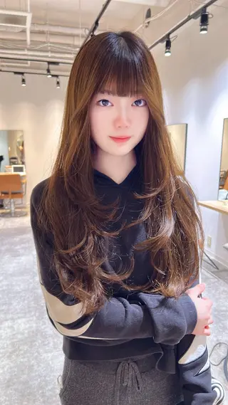 ロング miyu ♡のヘアスタイル