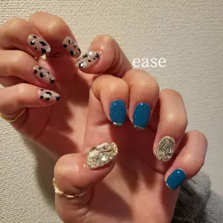 ショート カラー キッズ ネイル パーマ ヘアアレンジ マツエク・マツパ アイブロウ メンズ ChouChou NAILSALONのネイルデザイン