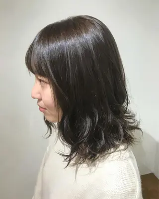 ミディアム カラー 【メンズ専門 】村斎 伶次のヘアスタイル