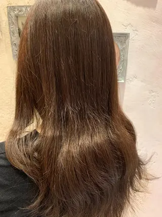 ロング 川井麻由🎀アイドル 量産🎀ピンクカラーのヘアスタイル