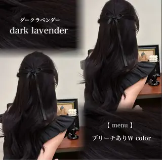 ロング カラー メンズ Ayaka🖤 ブリーチなしカラーのヘアスタイル