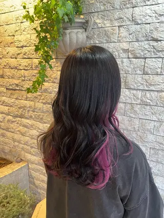 ロング カラー 透明感/暖色/艶感 TAMA🍓🍓のヘアスタイル