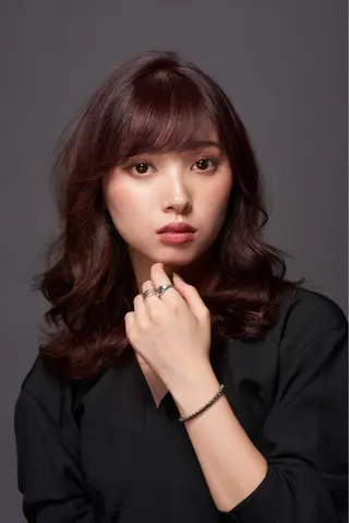 セミロング カラー パーマ シェアサロン salowin所属・✨ブリーチなし透明感 カラー🥇ユースケのヘアスタイル