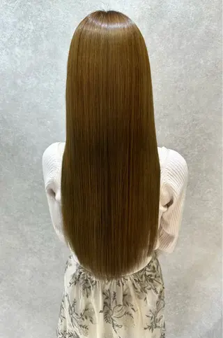 ロング 🔸縮毛矯正/髪質 改善カラー石崎🔸のヘアスタイル