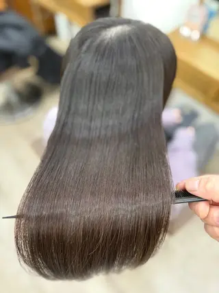 ロング A'SHE横浜所属・髪質改善特化🔥縮毛 、美髪形成のプロ✂️のヘアスタイル