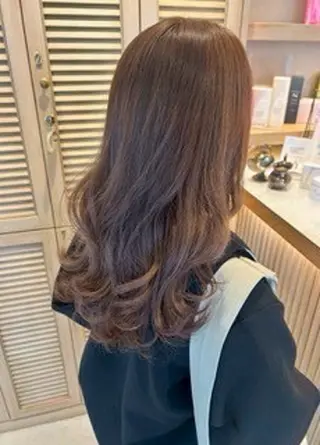 セミロング パーマ サナ / elto四条烏丸のヘアスタイル