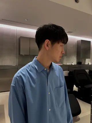 メンズ キッズ 似合わせカラーカット / パーマ/Rinoのヘアスタイル