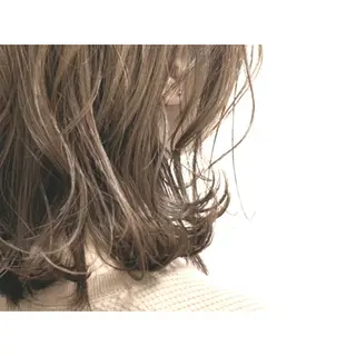 ミディアム merci.所属・🌻あいり merci.🌻のヘアスタイル